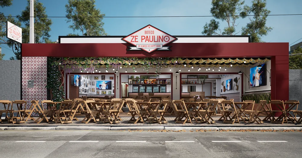 Projeto Boteco Zé Paulino — vista 1